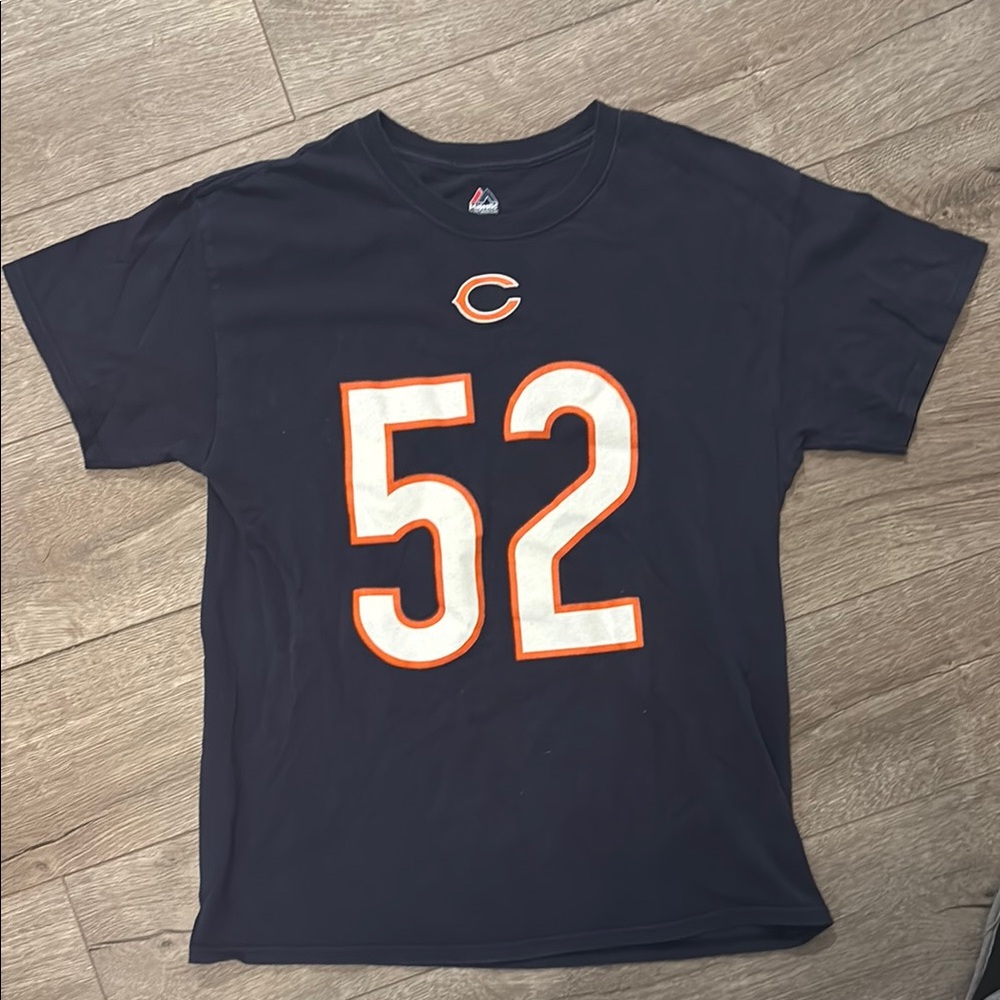 Khalil Mack #52 Chicago Bears Tee Shirt